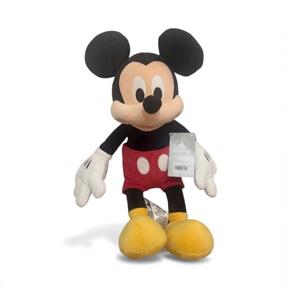 Large 21.25 inch Mickey Mouse Plush NWT jumbo plushy Disney stuffed animal - Picture 1 of 9